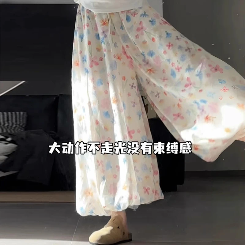 白色花苞裙半身裙女夏季大码胖mm梨形身材显瘦遮肚高腰a字蓬蓬裙