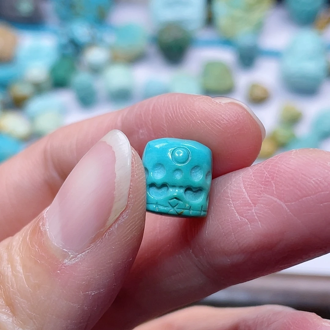 绿松石未镶嵌配饰