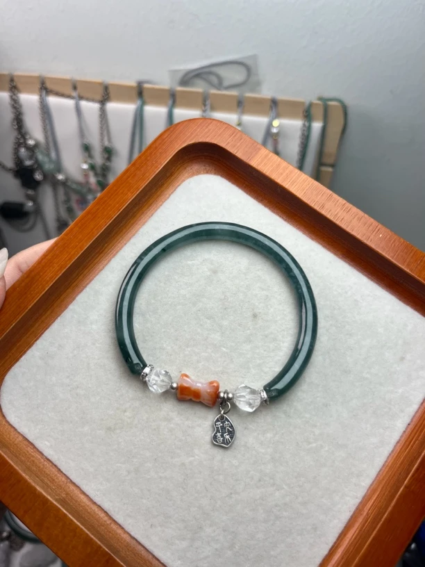 天然纯银饰品 直播间看实物（53-59圈口）