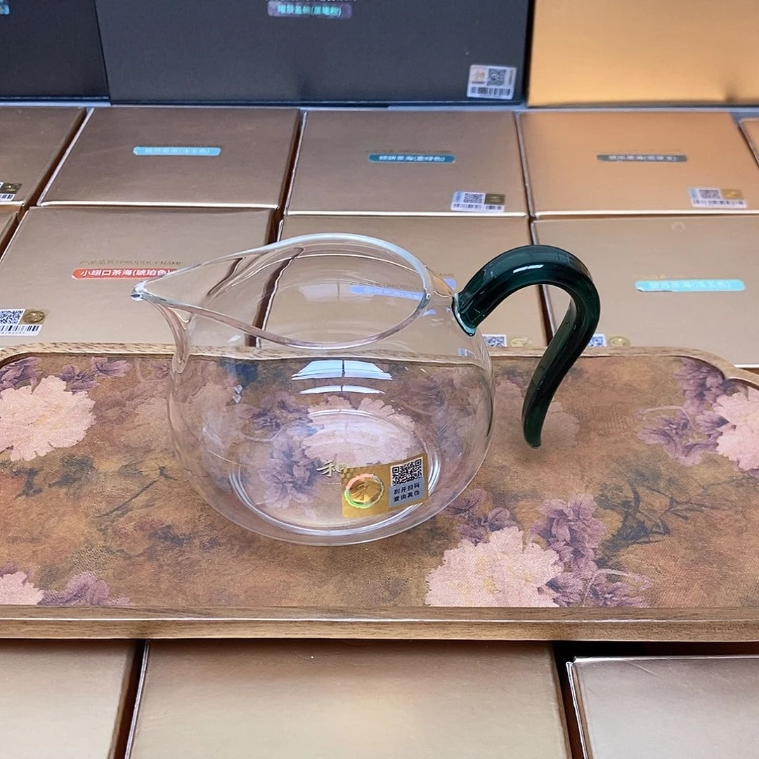 禾器淡然茶海墨绿色无包装