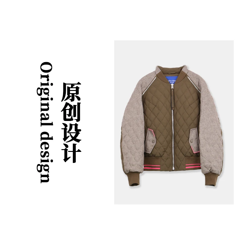 【主理人娟姐推荐】棒球服拼接羽绒服RDYH1127