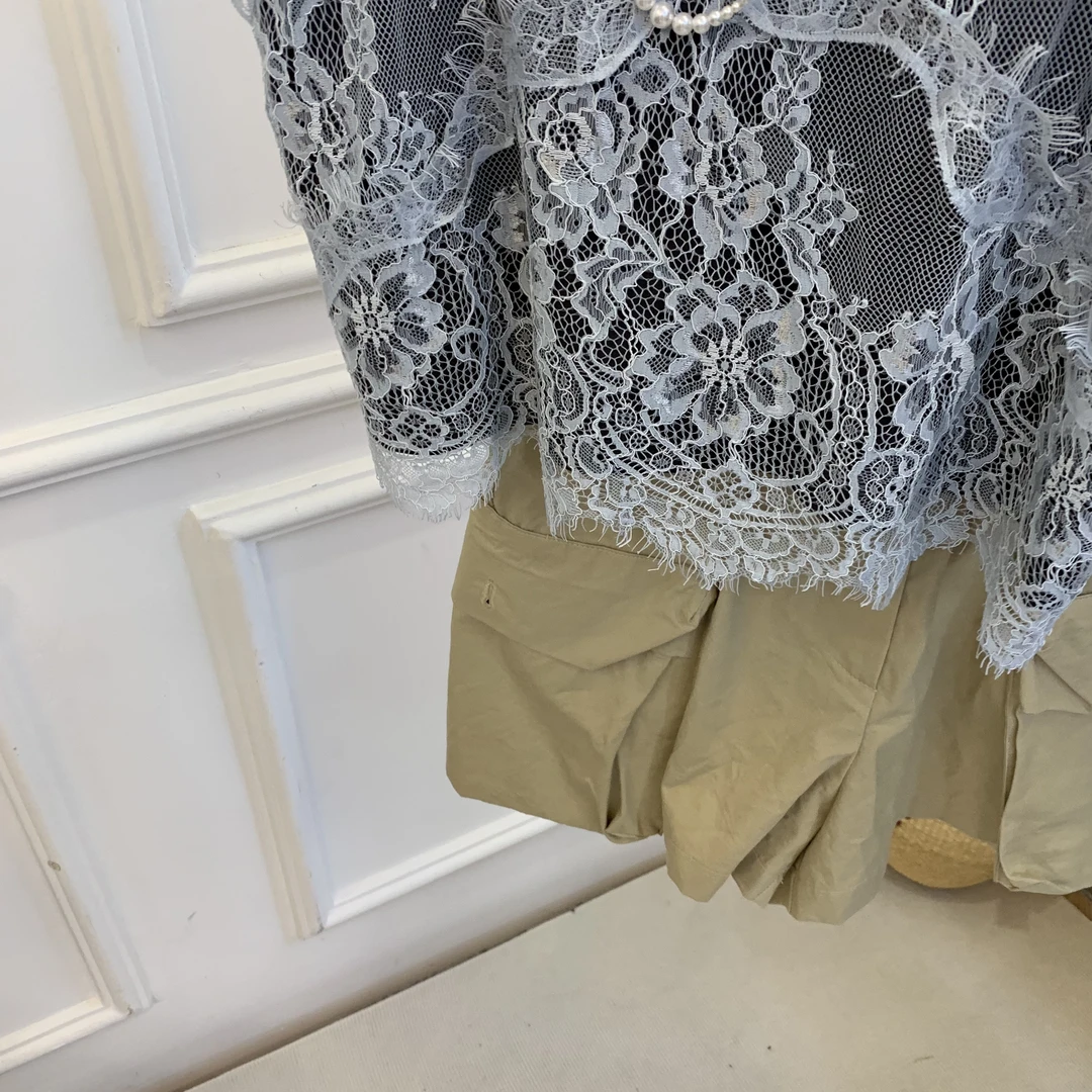 the white｜正品韩代「那白」短裤韩版时尚休闲设计师均码