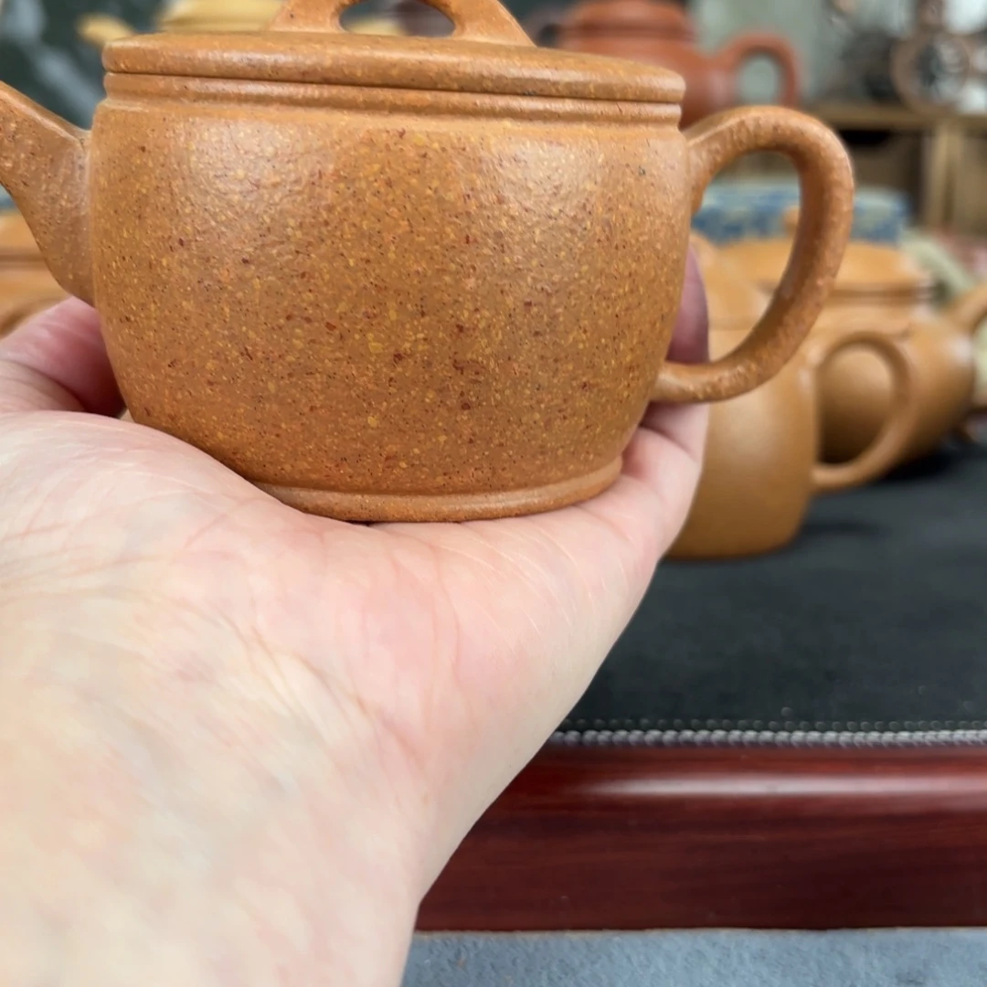 茶壶紫砂梨皮黄段汉瓦200