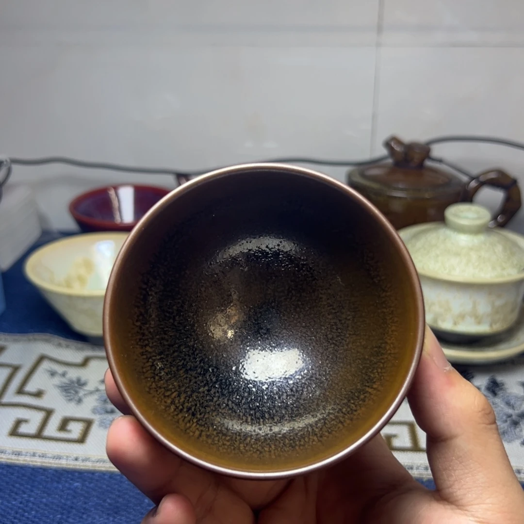 建阳建盏喝茶主人杯