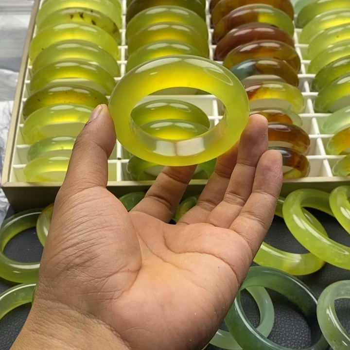 合金蛇纹石玉手镯54