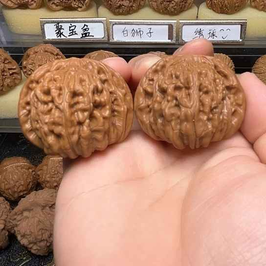 把件文玩核桃四座楼狮子头42