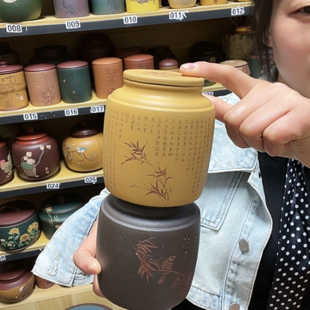 【闪购商品】紫砂茶叶罐紫砂茶叶罐