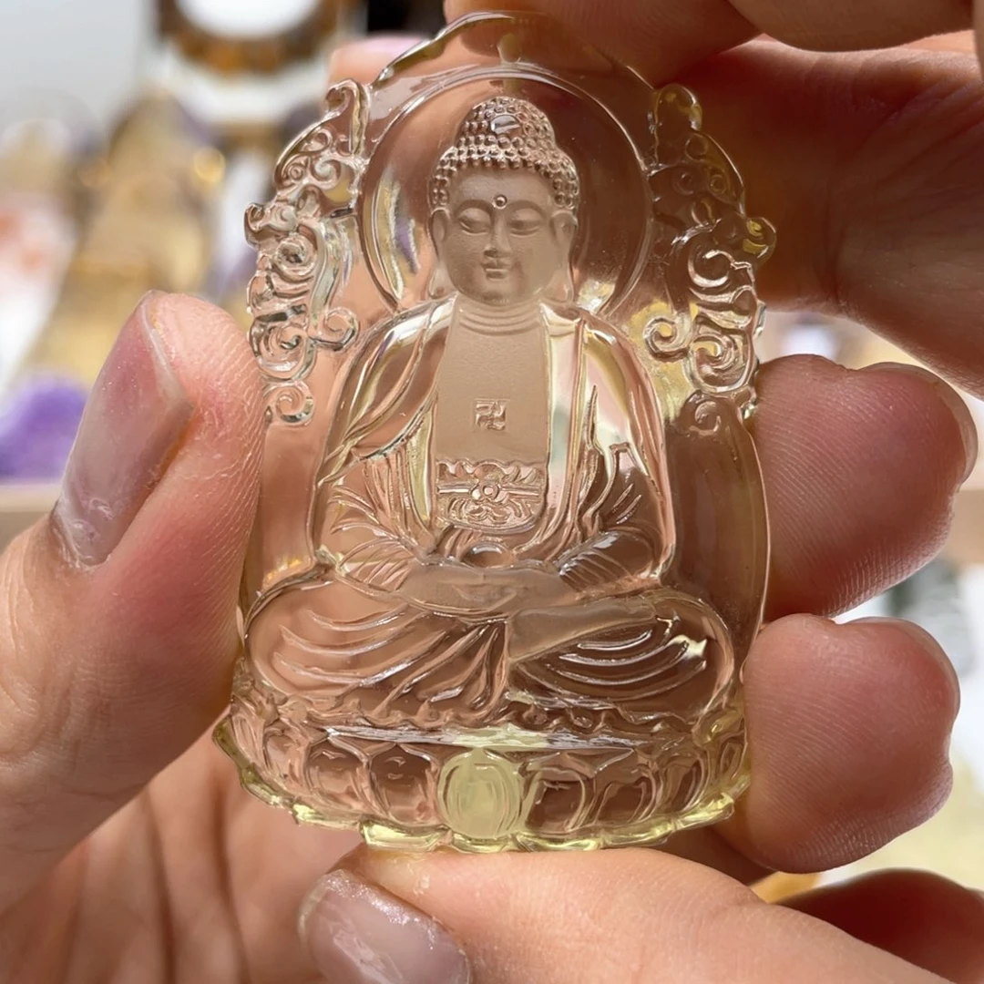 颈饰未镶嵌水晶定制