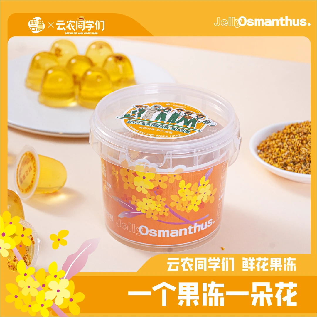 桂花果冻  310g/桶 解馋零食果冻云南特产