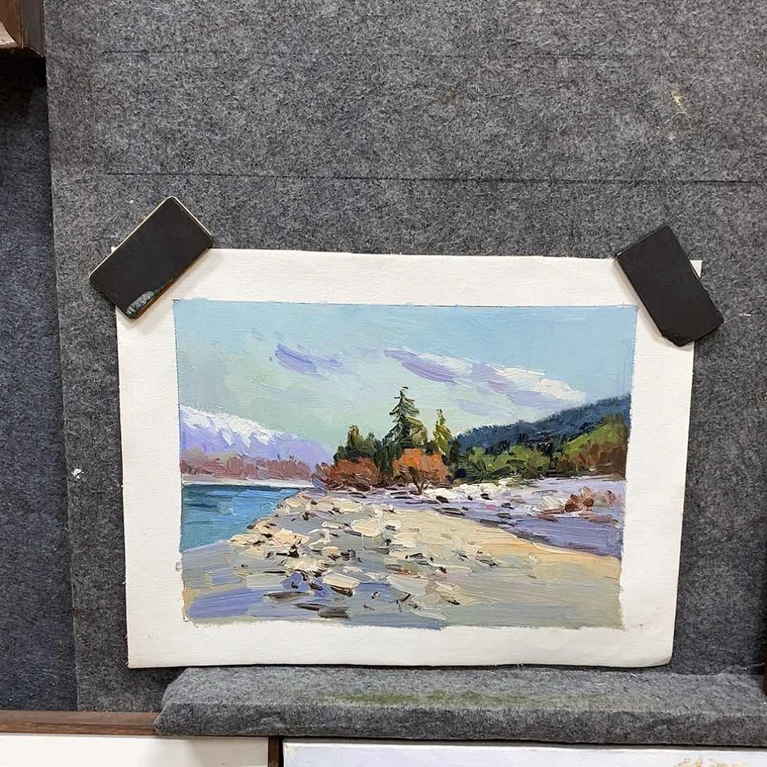 油画风景油画作品