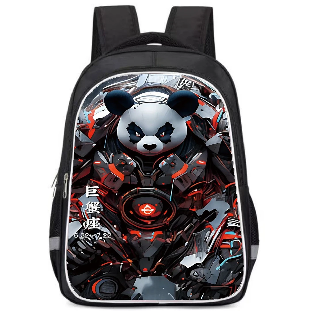2025轻便星座机甲系列书包中小学生男女孩通用大容量耐脏双肩书包