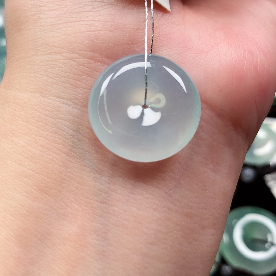 翡翠未镶嵌颈饰20.7/6