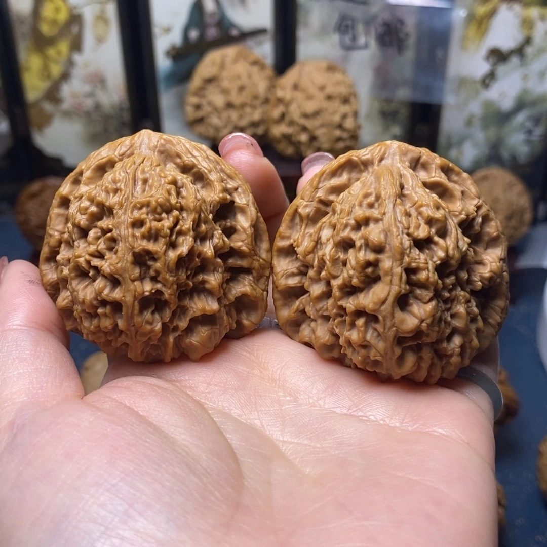 吊坠文玩核桃南疆石45尺全品18
