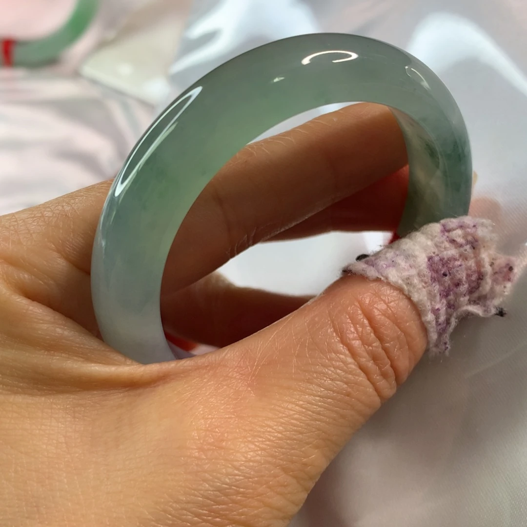 翡翠未镶嵌手镯翡翠手镯50.7