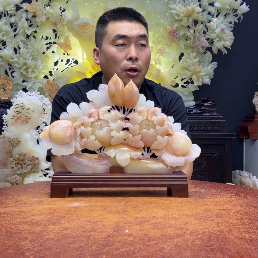 玉***店石材玉石吊坠项链