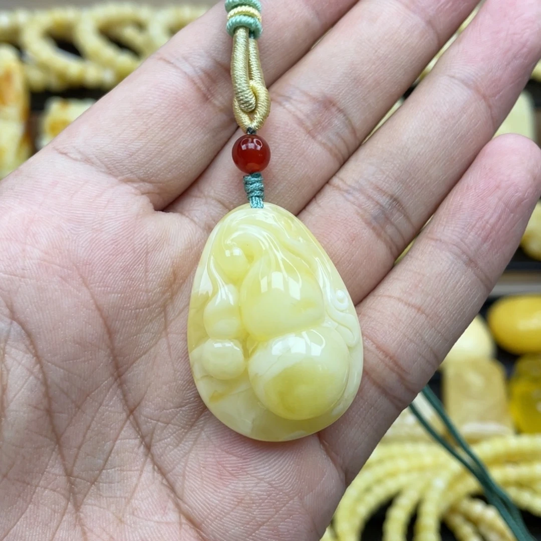 琥珀未镶嵌裸石琥珀蜜蜡