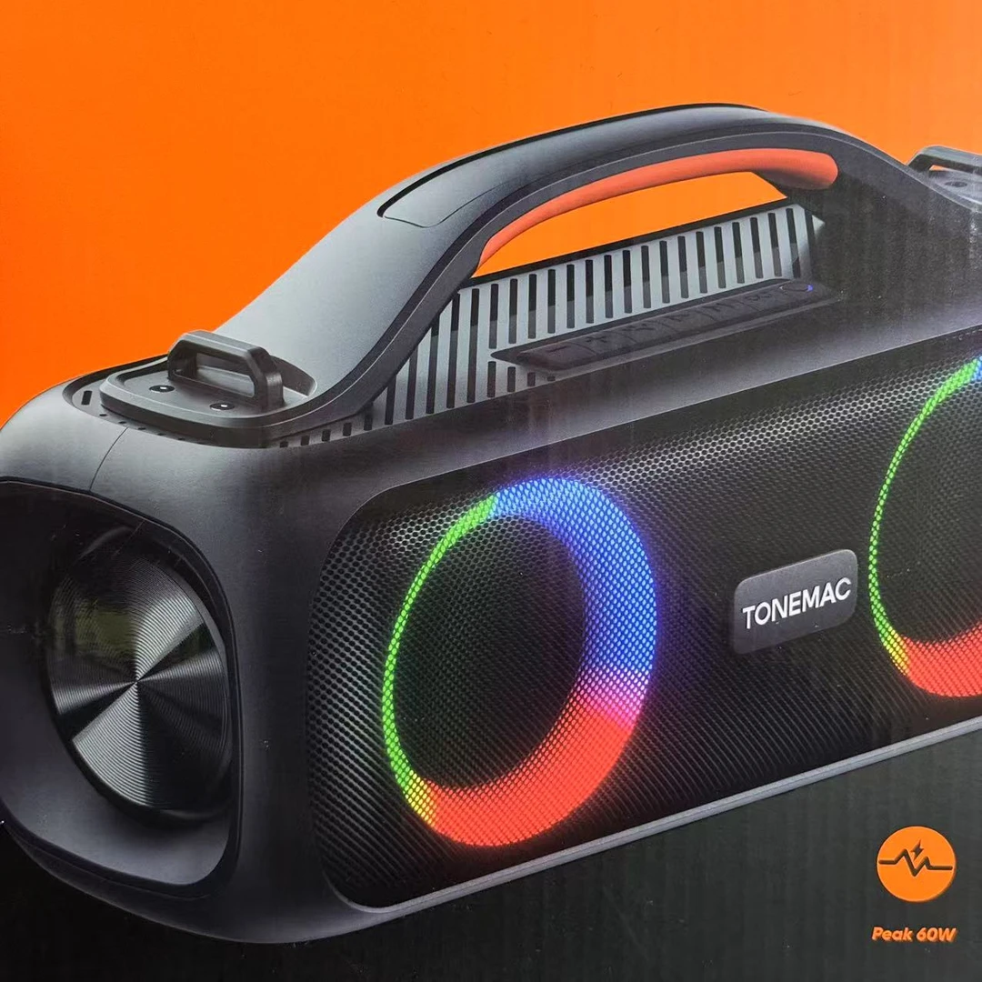准新品  【按照主播讲解拍】TONEMAC PARTY BOX 手提低音户外音响