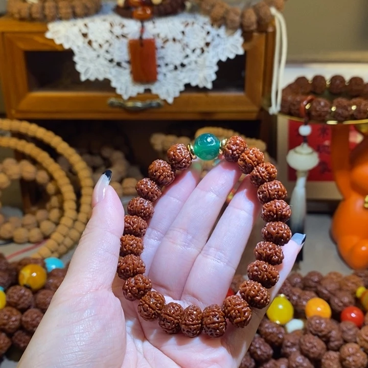 手串金刚菩提126玉华矮桩老树王满肉一物