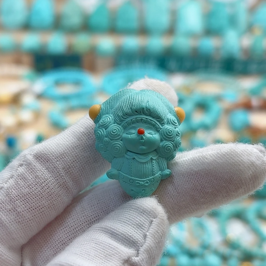 绿松石未镶嵌珠宝奇石