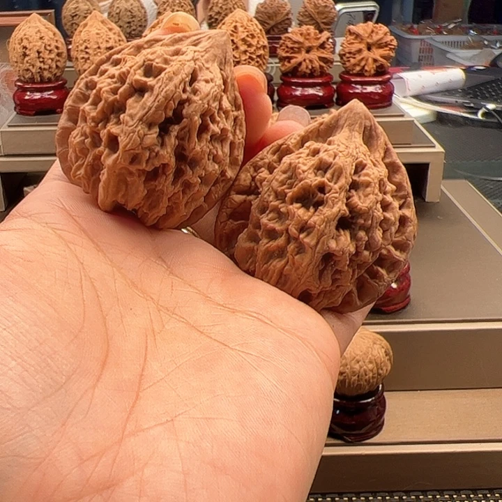 文玩核桃吊坠42 秤砣 j-015