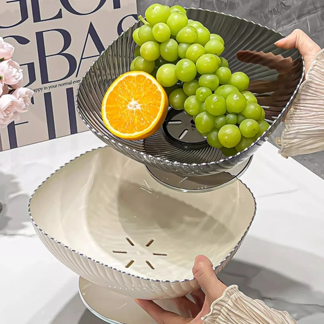 新疆包邮哥水果盘轻奢创意轻奢前台INS糖果篮摆放零食加大沥水篮