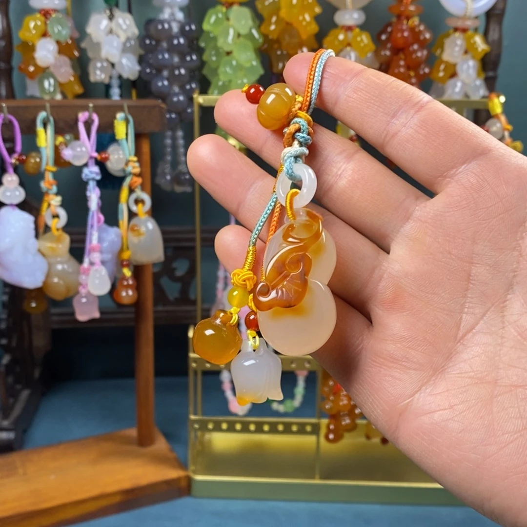 高档汽车用品车钥匙扣挂饰