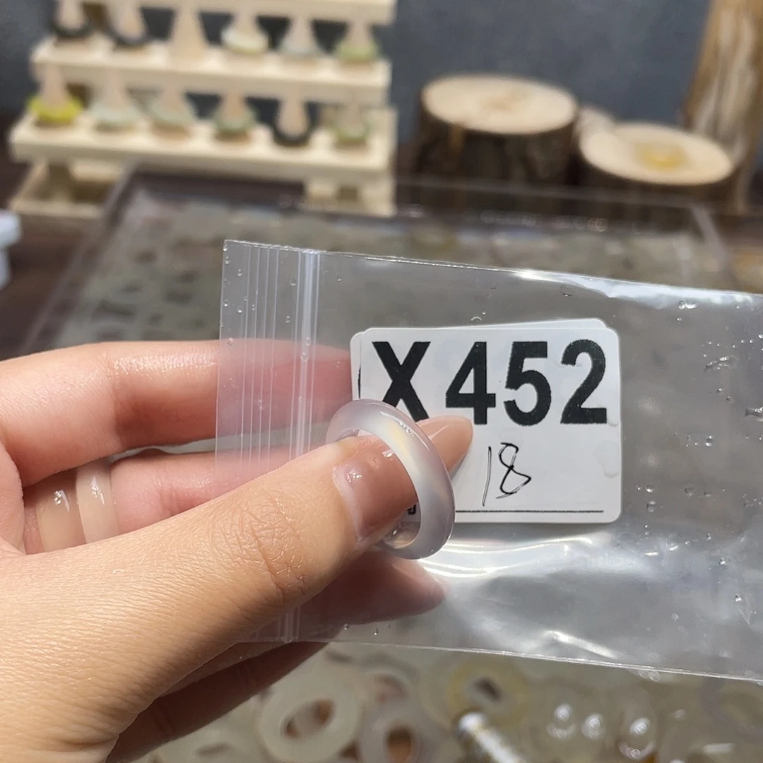 玛瑙/玉髓未镶嵌戒指452