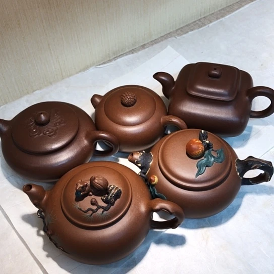 河***洱紫砂茶案紫砂壶茶具系列