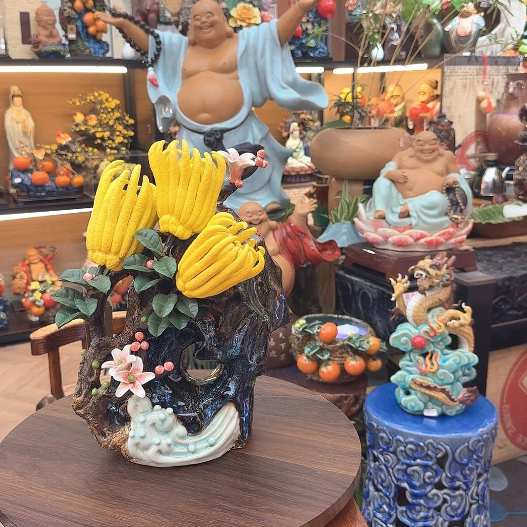 用***7陶瓷黄金满足佛手