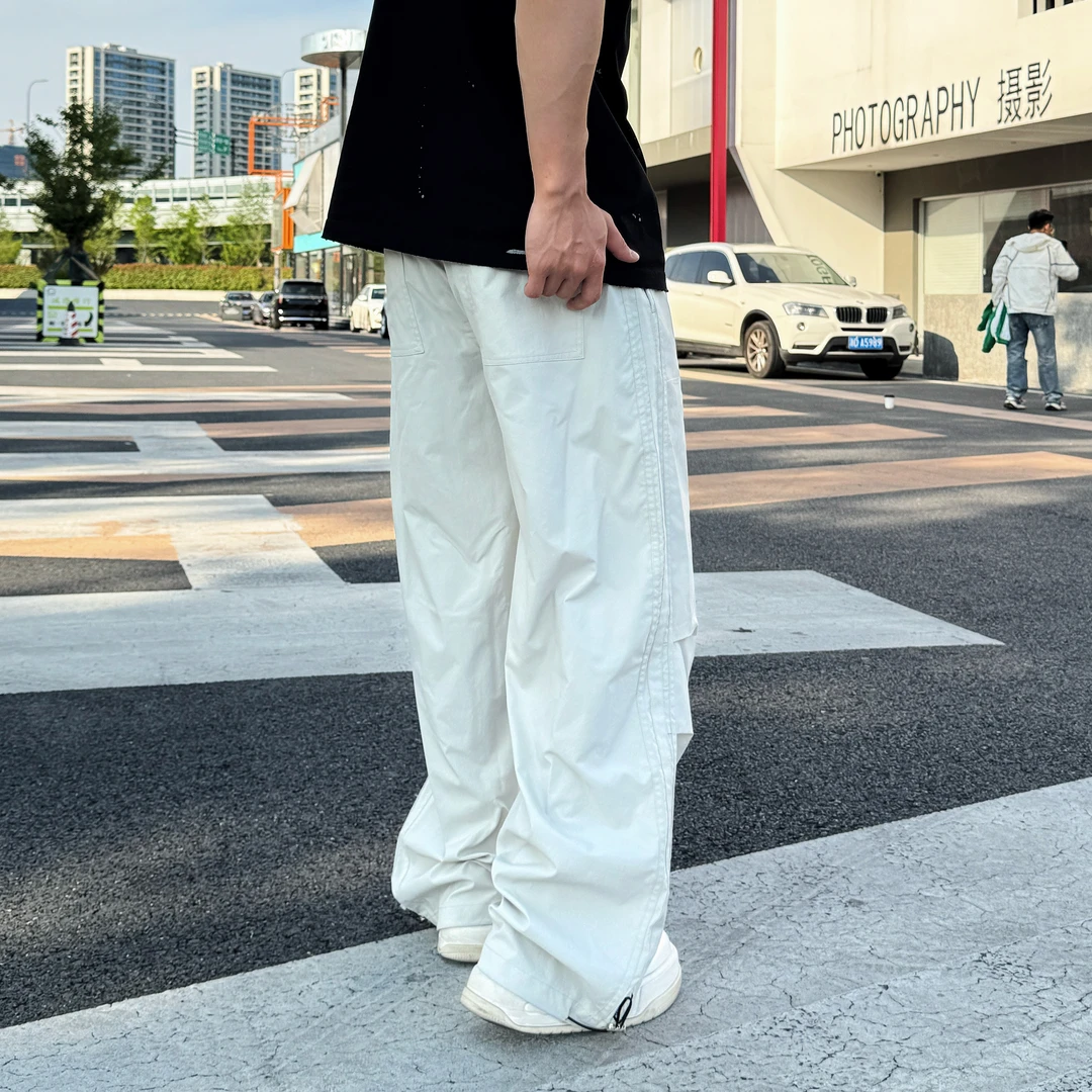 【PZ】2025夏季新款直筒百搭休闲伞兵裤
