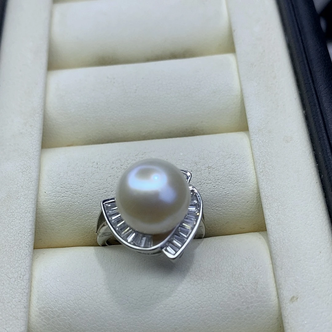 戒指合金淡水珍珠