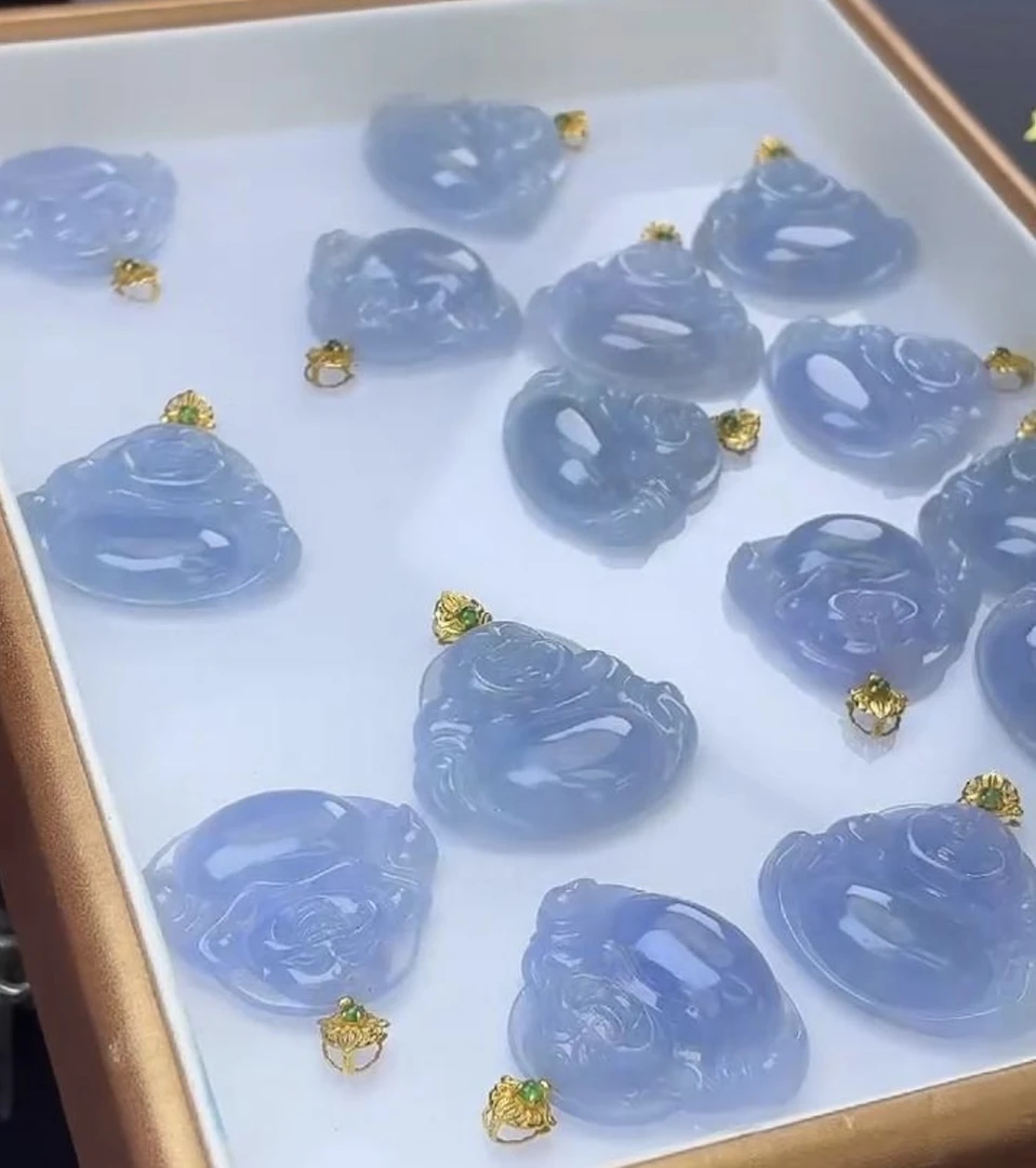 「一哥宠粉精选款」814/天然缅甸翡翠挂件/多样性发一/GJ116-佛公