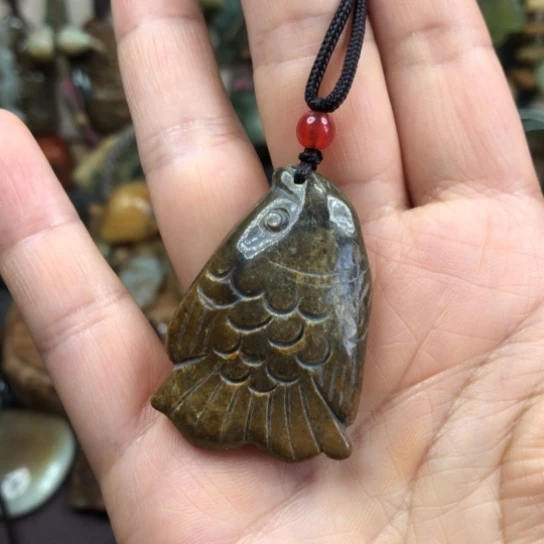岫岩河磨玉（透闪石质玉）未镶嵌挂件