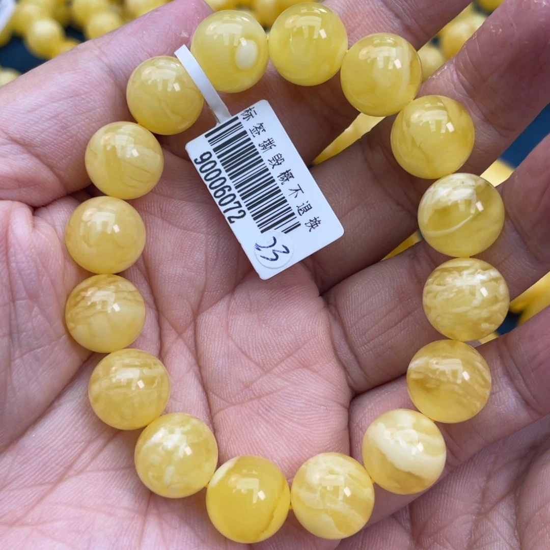 琥珀裸石未镶嵌琥珀蜜蜡11m m