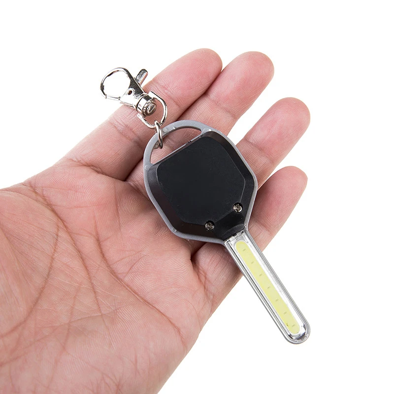 迷你防水手电筒户外便携登山应急照明挂扣钥匙灯