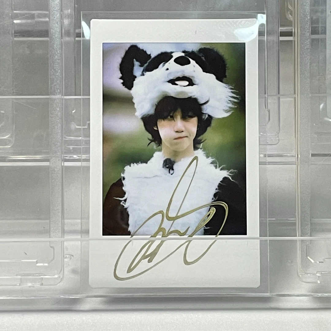 P0781【徐明浩】正品拍立得照片 白边