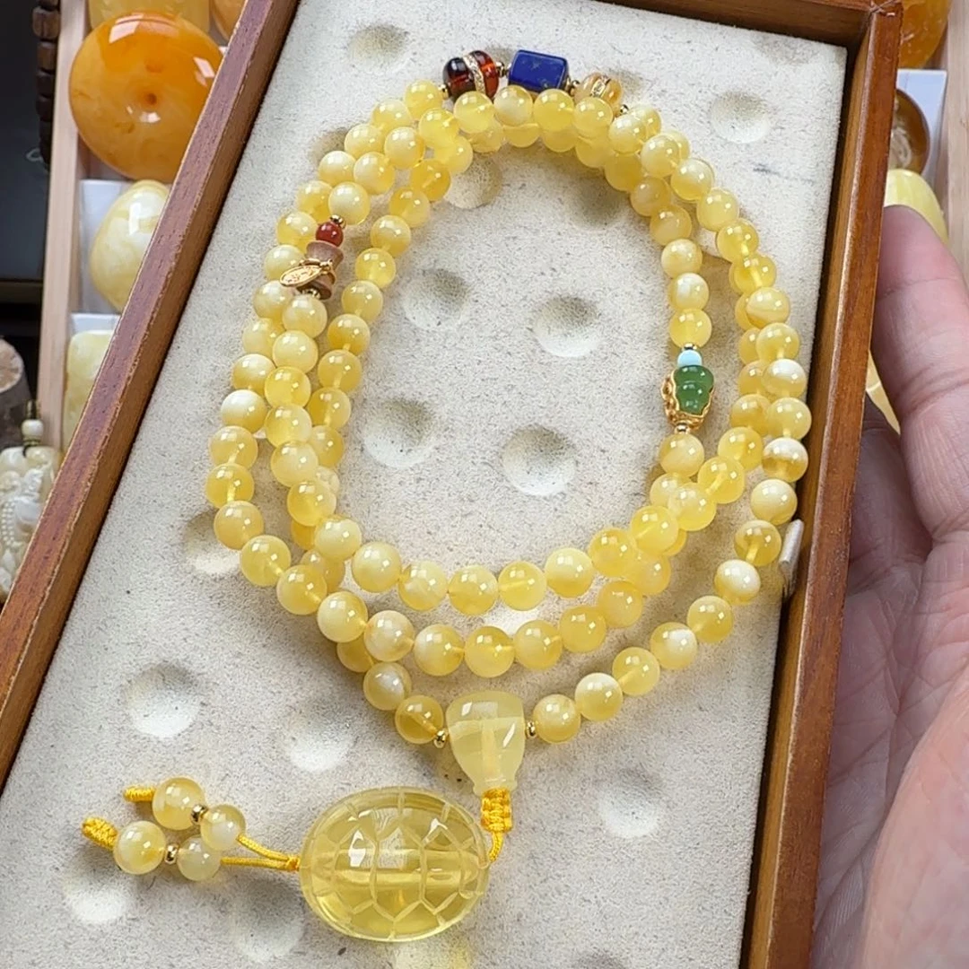 手链蜜蜡未镶嵌蜜蜡