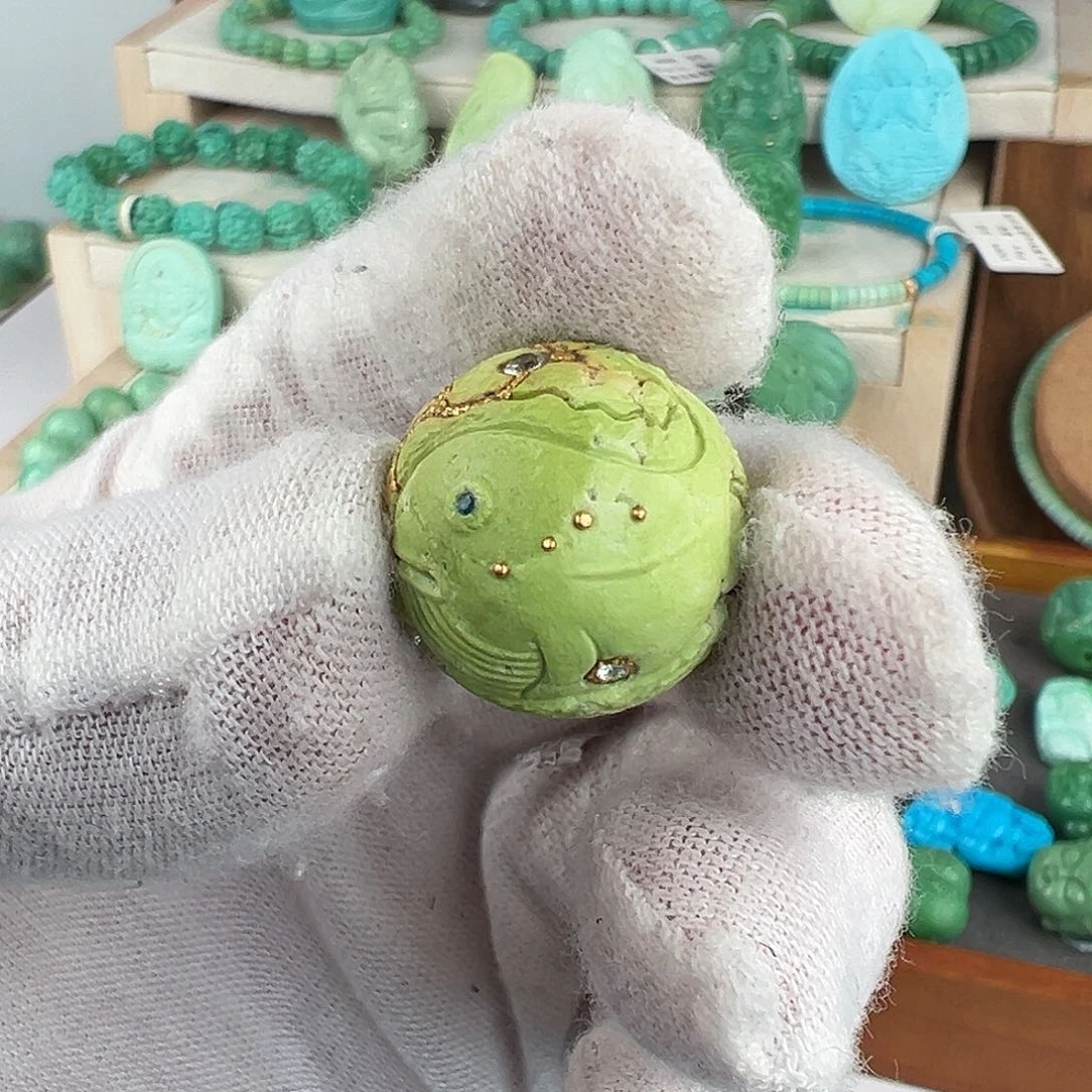 绿松石未镶嵌主播夏