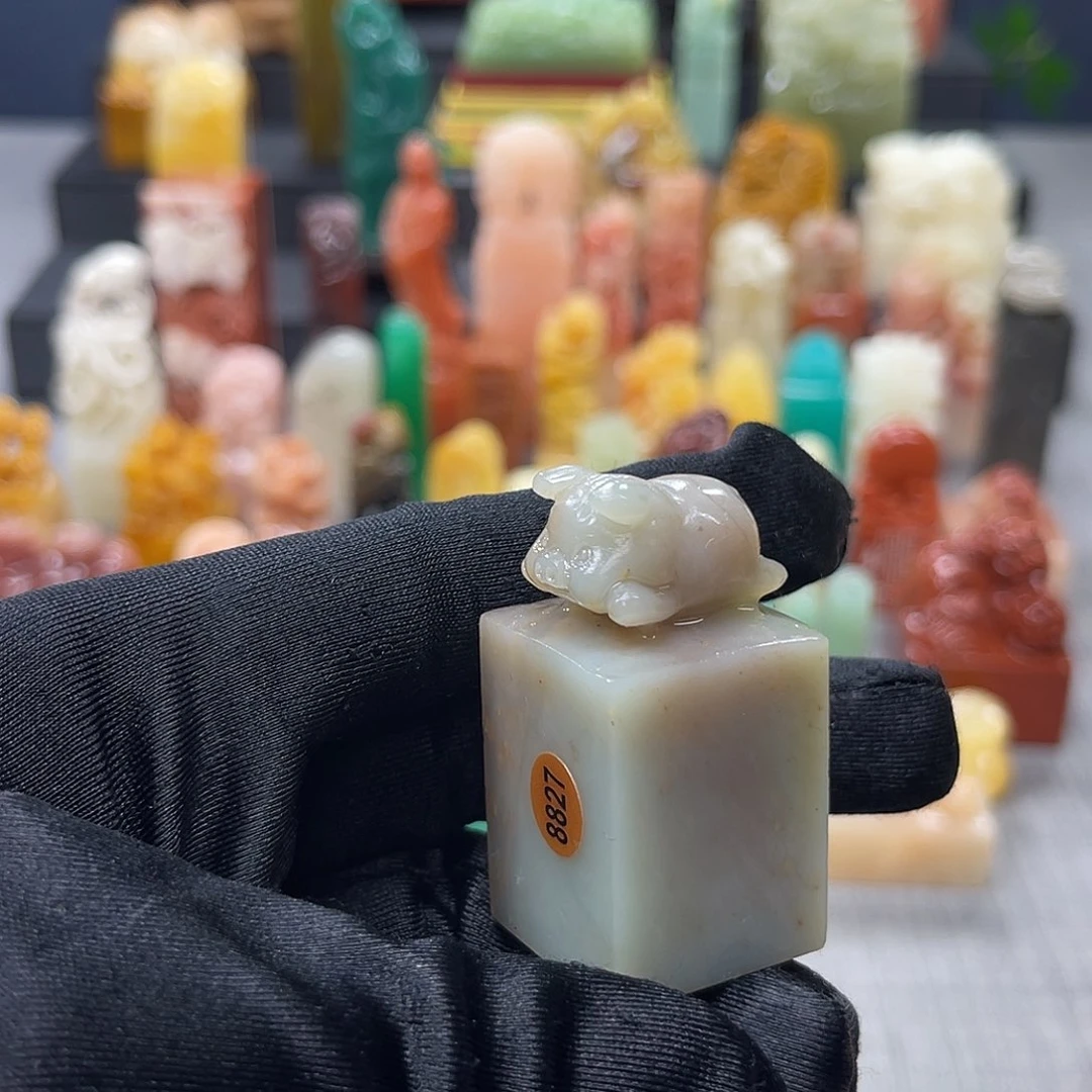 寿山石印石包邮包刻8827