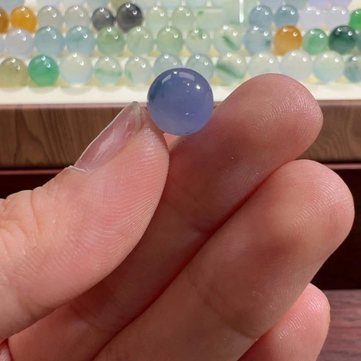 翡翠散珠天然缅甸翡翠A货9.0