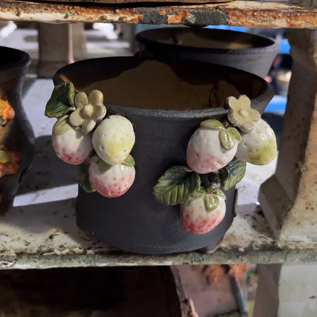 6 号陶然花器多肉植物手工花盆