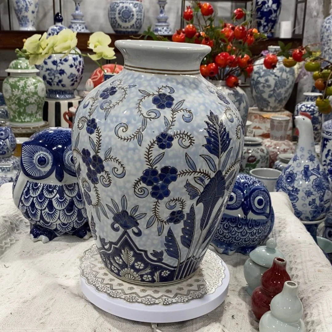 【闪购商品】摆件花瓶摆件，高度30
