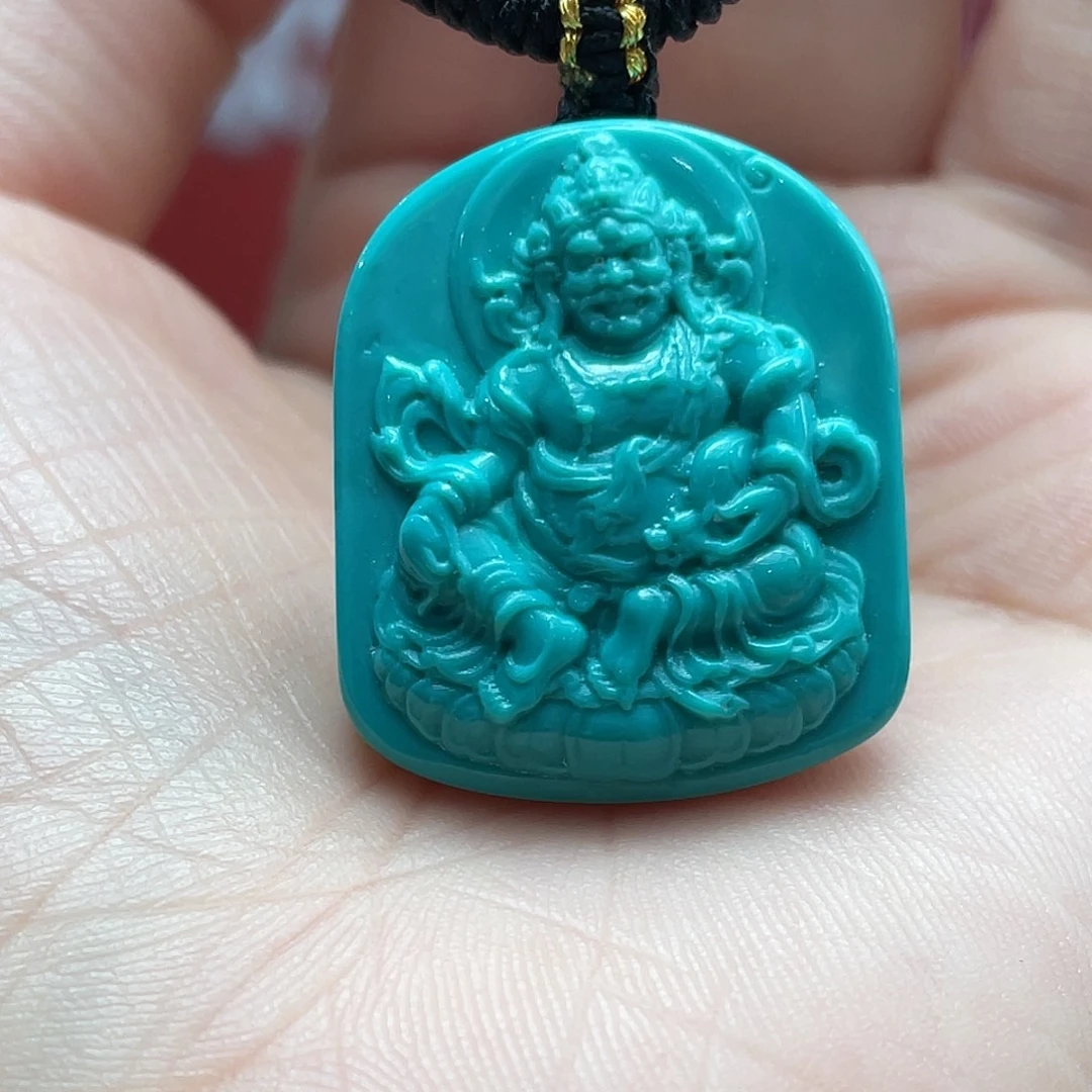 绿松石未镶嵌颈饰