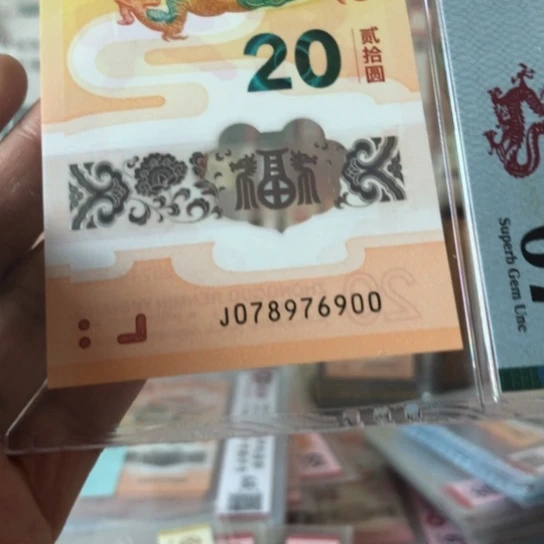 小***依塑料龙钞078976900