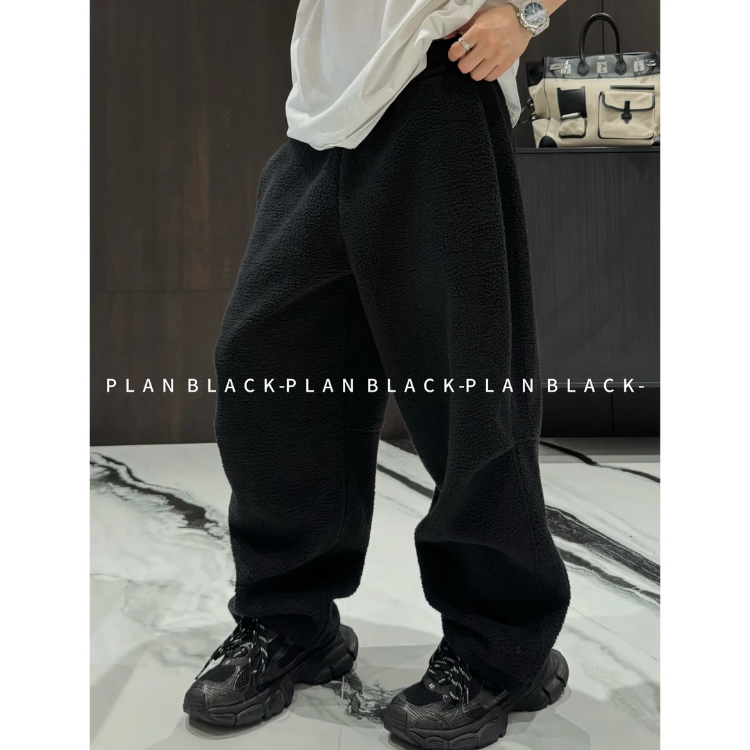 RICH陈发财【暖炉.摇粒绒长裤】一条过冬！保暖又好搭休闲男长裤8188