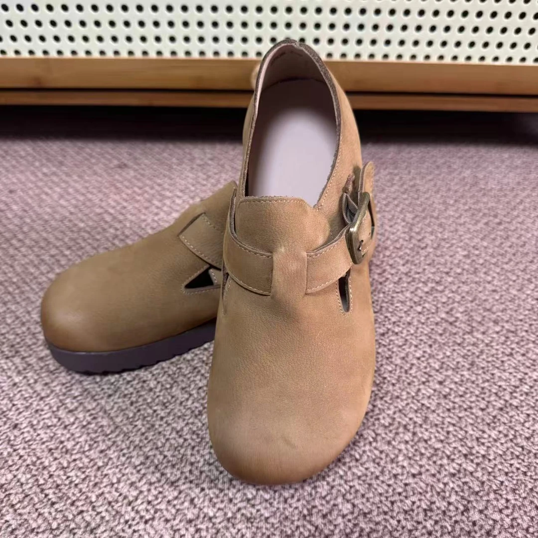 2508全包勃肯鞋休闲复古文艺女鞋2025新款