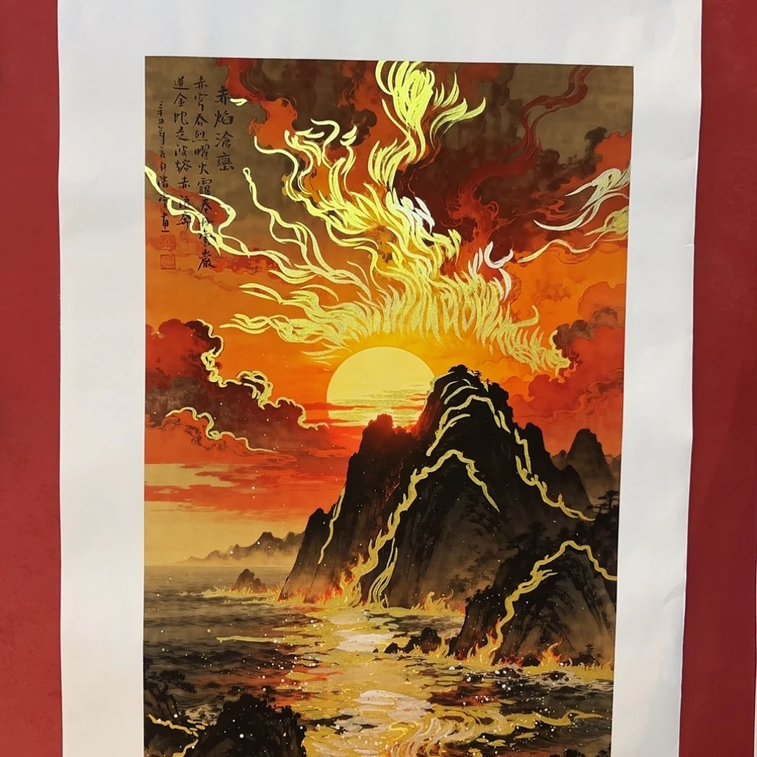 横款精品书画作品