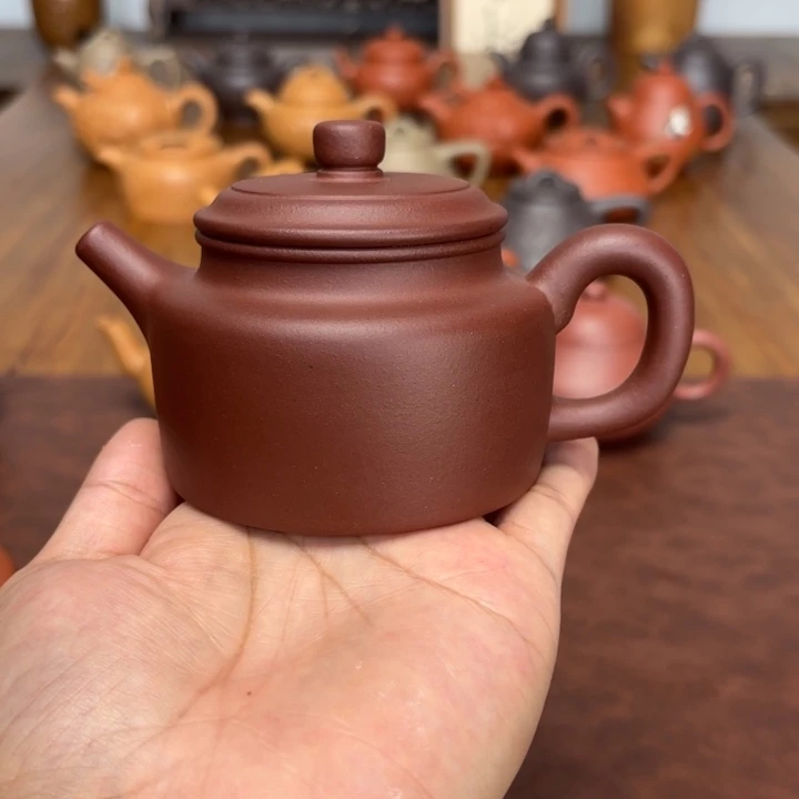 茶壶紫砂德钟180毫升底槽清