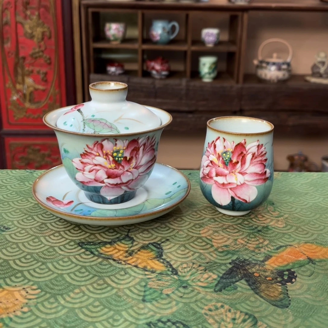 景德镇纯手工手绘陶瓷