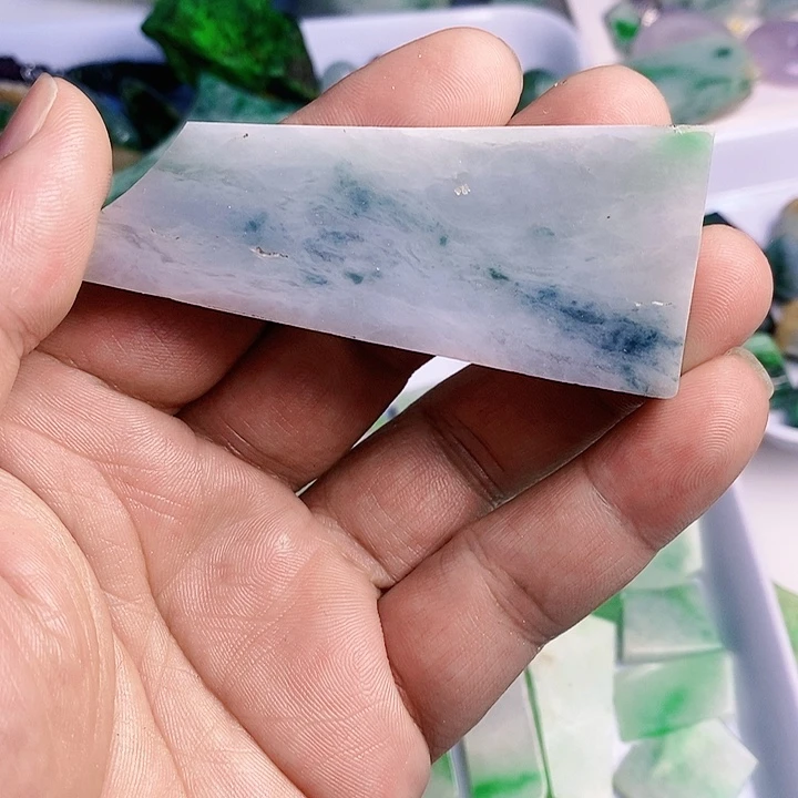 翡翠散珠天然翡翠A货挂件